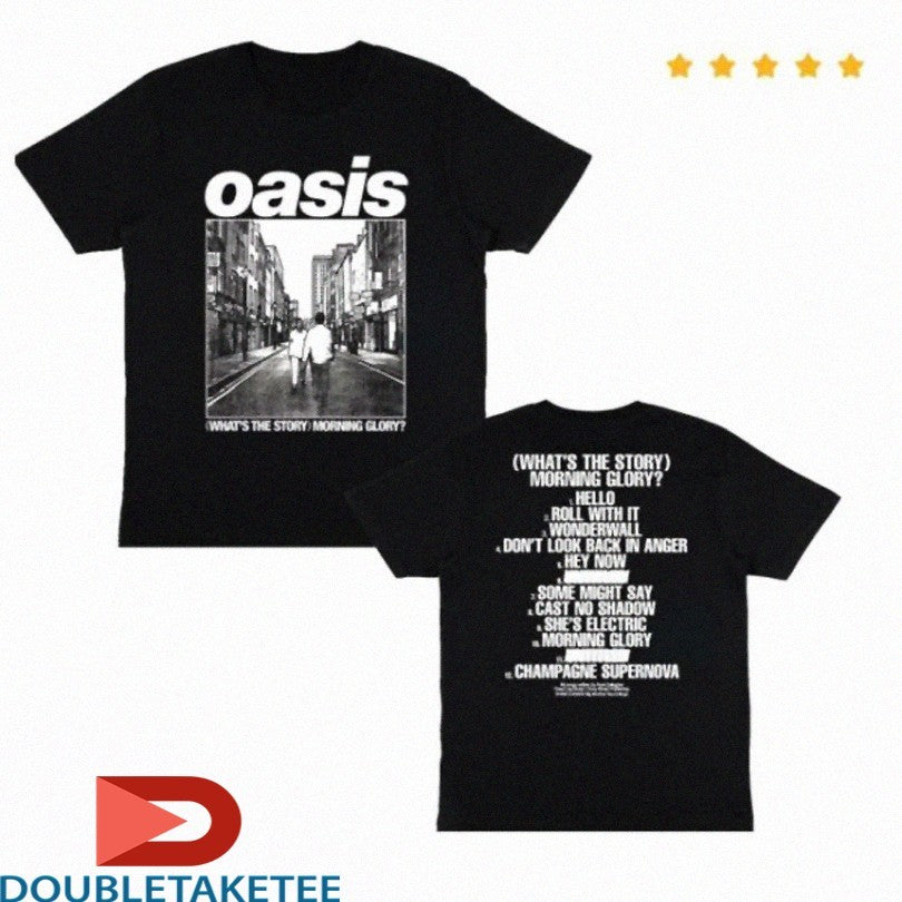 Official Oasisinet What’s The Story Morning Glory Album Shirts