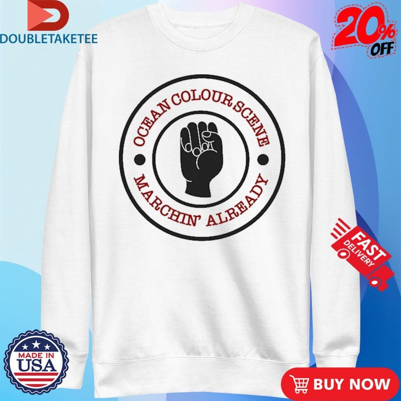 Official Ocean Colour Scene Marchin’ Already First Shirts