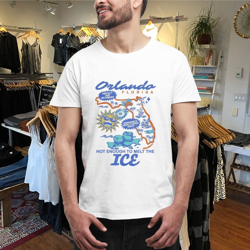 Orlando Florida Hot Enough To Melt The Ice Shirts