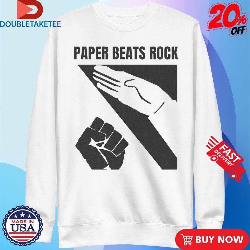 Official Paper Beats Rock Shirts