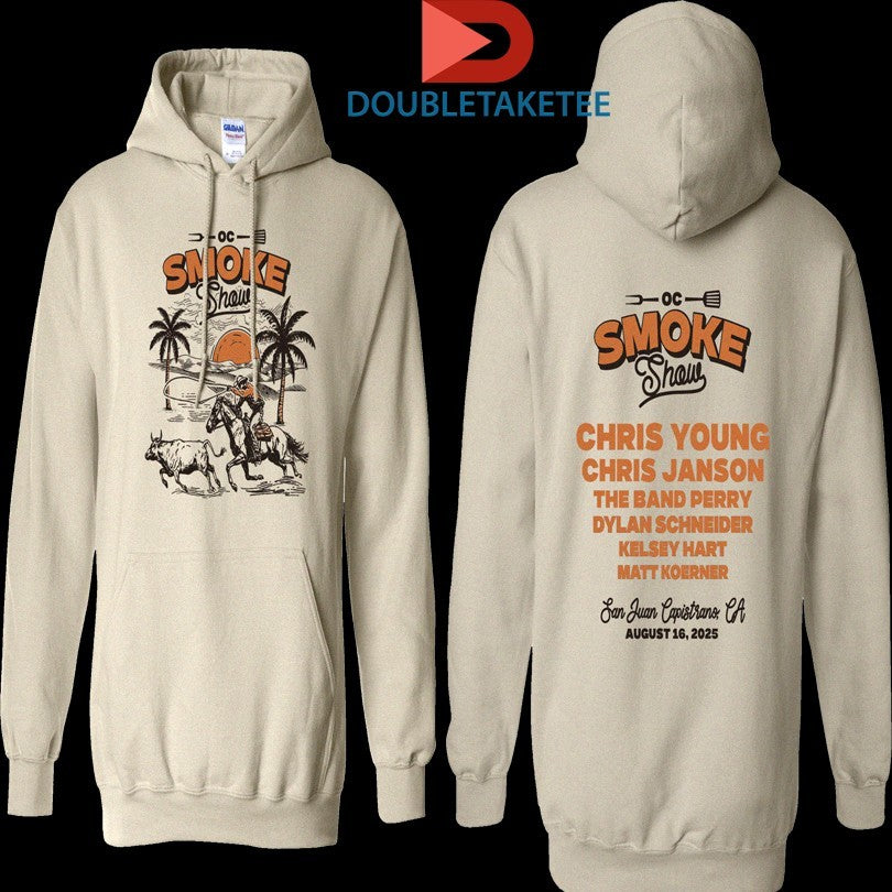 Official Party In The Park OC Smoke Show San Juan Capistrano CA 2025 Shirts
