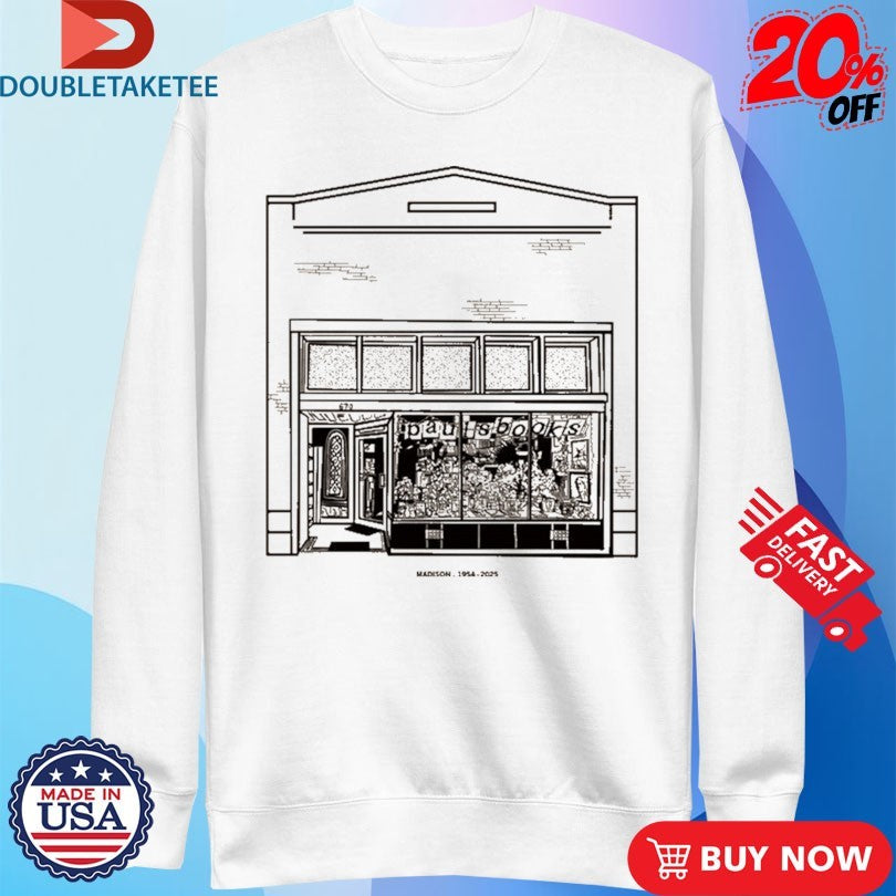 Official Paul’s Books Madison Wisconsin 1954 2025 Shirts