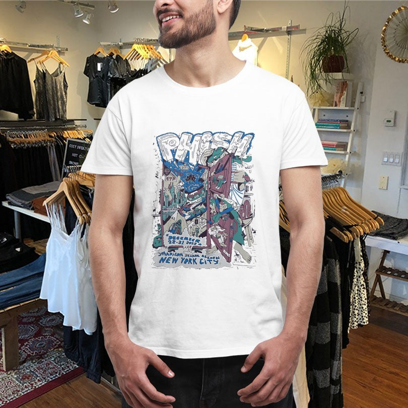 Official Phish In New York City At Madison Square Garden On December 28-30 2025 Shirts