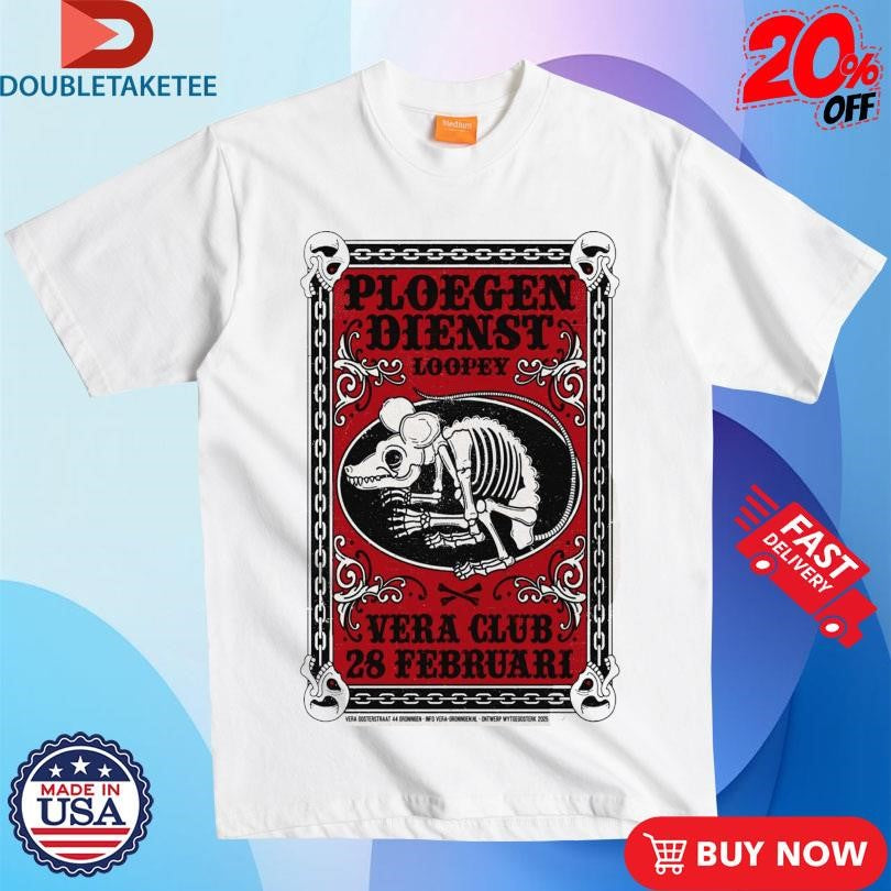 Official Ploegendienst With Loopey 2-28-2025 Groningen Netherlands T-Shirts