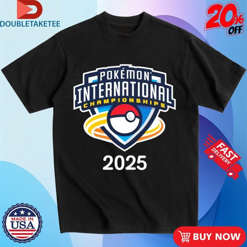 Official Pokémon International Championship 2025 Shirts