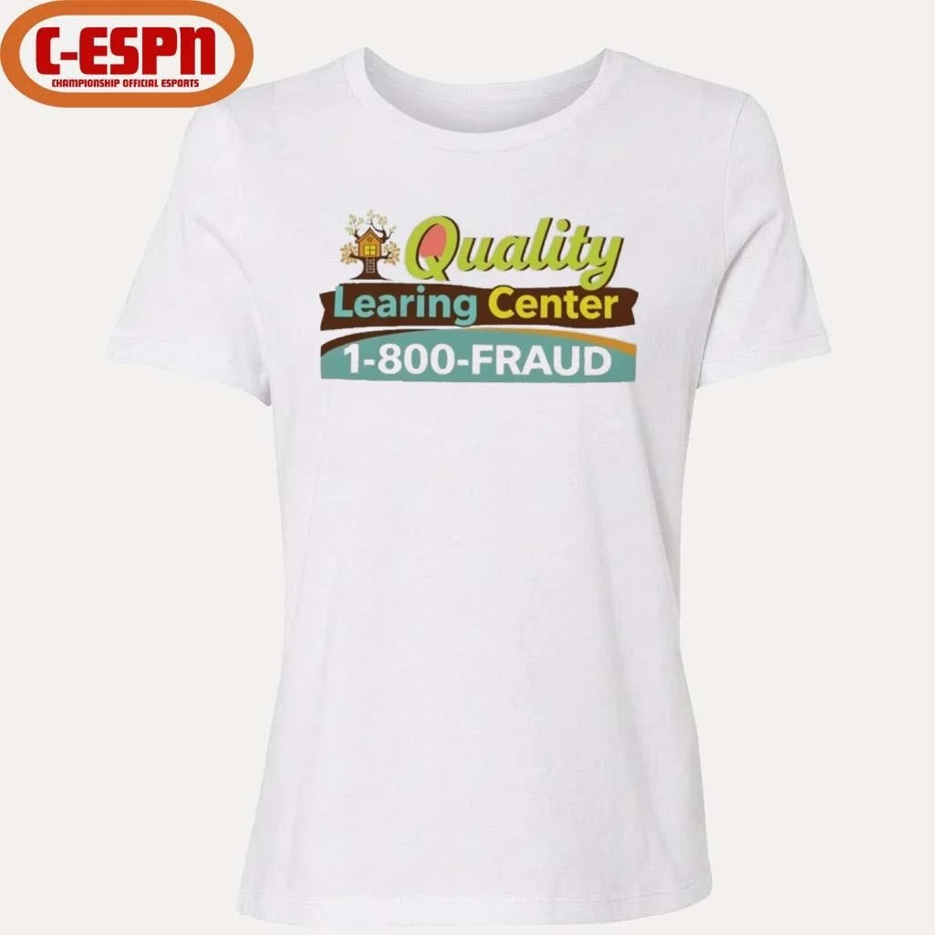 Official Quality Learning Center 1-800-Fraud T-Shirt