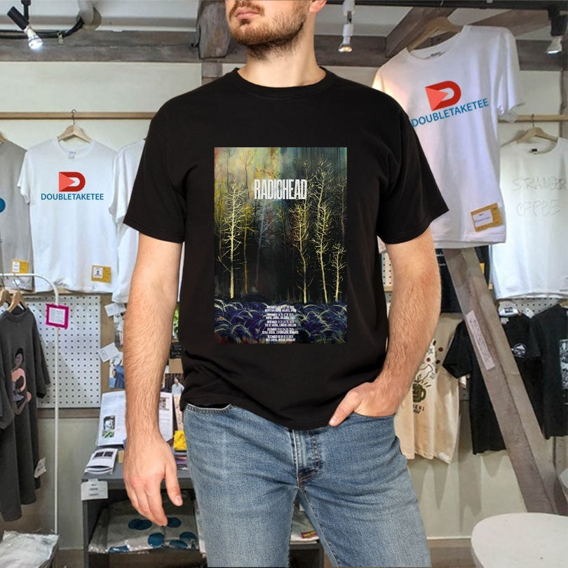 Official Radiohead 2025 Tour Shirts