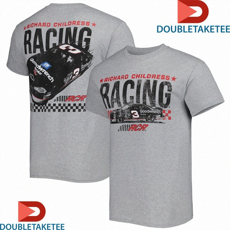 Official Richard Childress Racing Checkered Flag Goodwrench Car Shirts