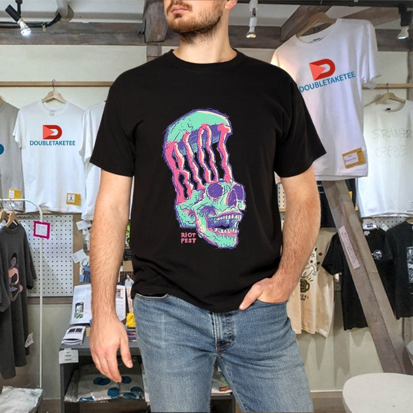 Official Riot Fest Skull Shirts