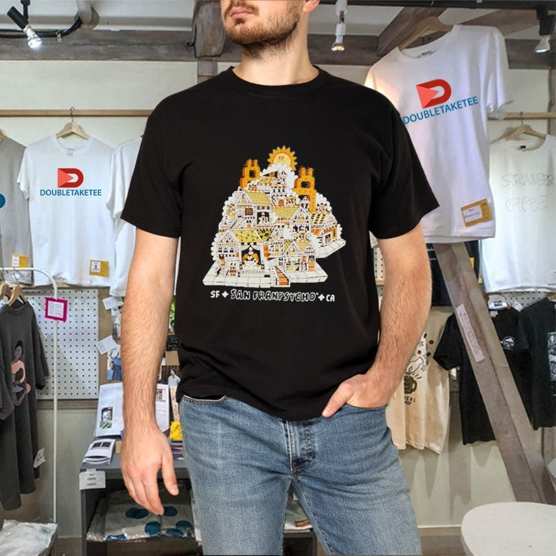 Official San Franpsycho Cat House Shirts