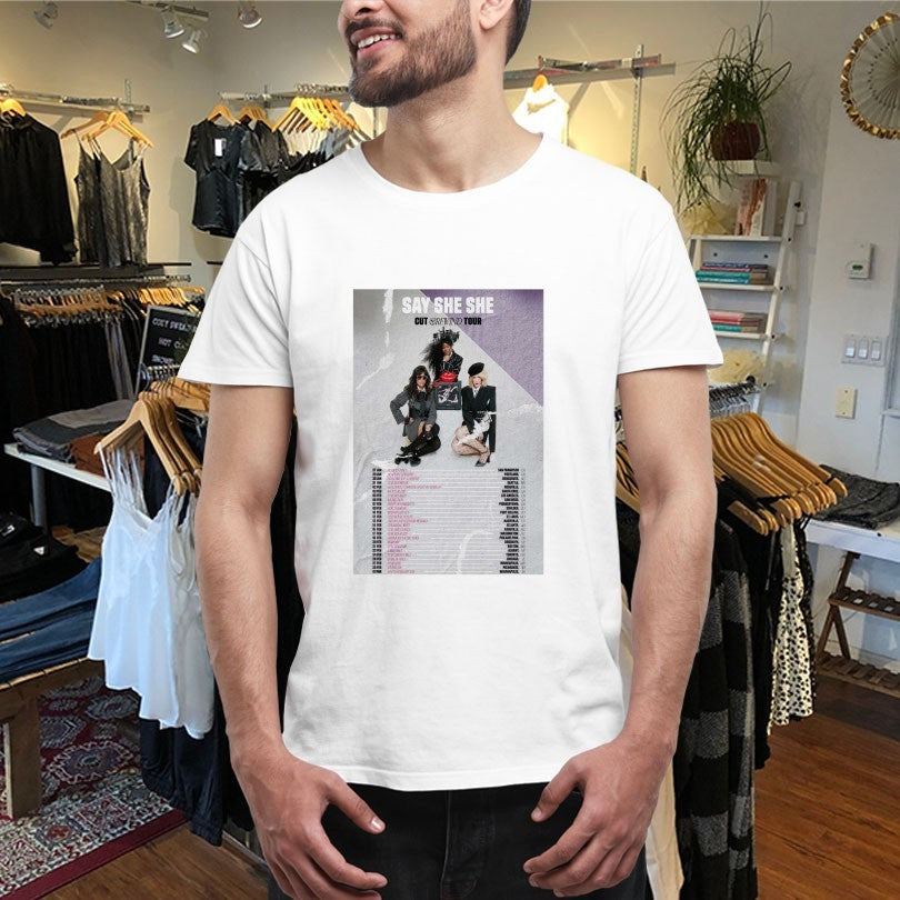 Official Say She She Cut & Rewind US Tour 2026 Dates Shirts