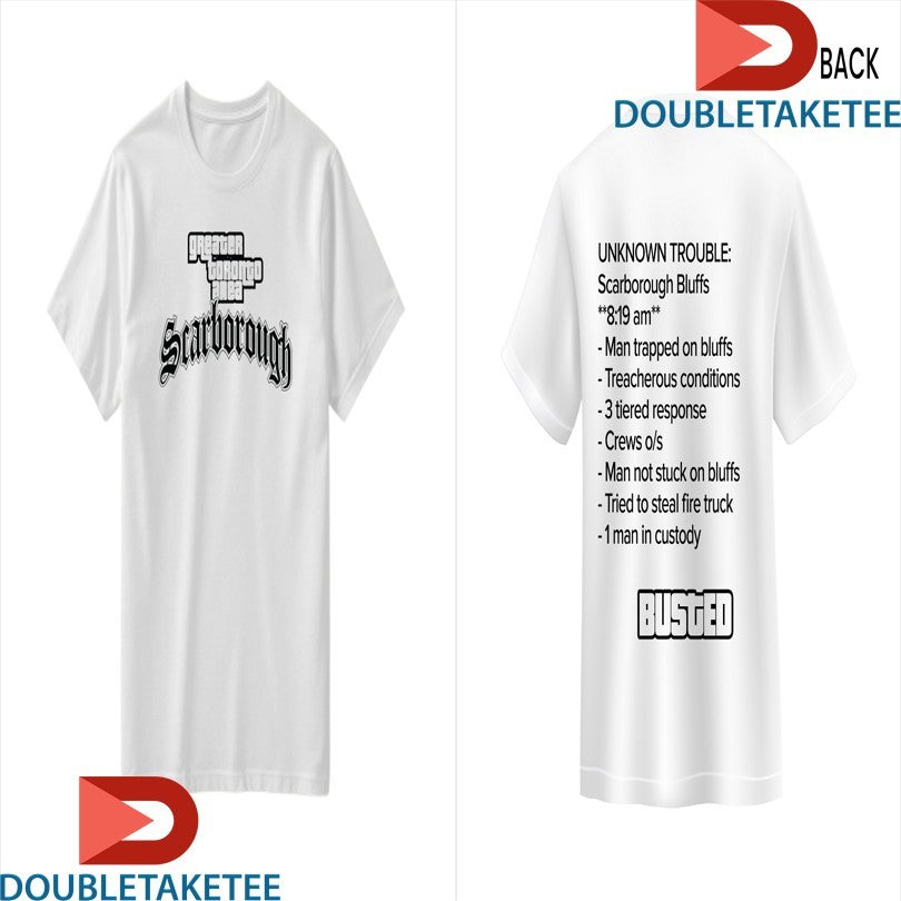 Official Scarborough Greater Toronto Area Busted Unknown Trouble Shirts