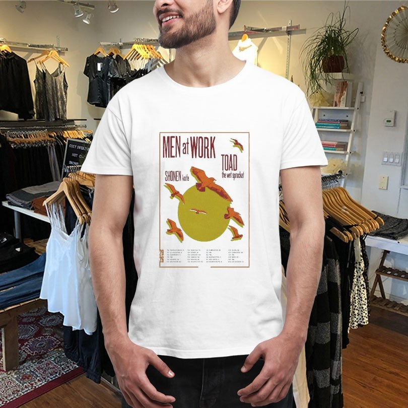 Official Shonen Knife Men At Work Toad The Wet Sprocket Tour Us 2026 Shirts