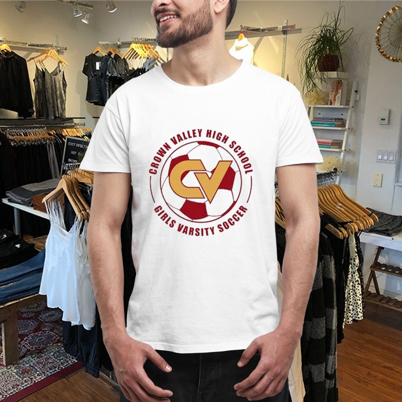 Official Shrinking Alice Crown Valley High School Girls Varsity Soccer Shirts