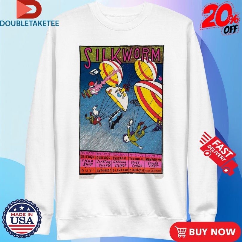 Official Silkworm Sept Tour 2025 Shirts