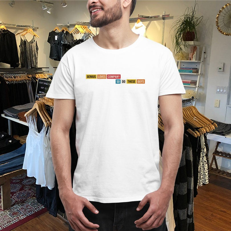 Official SmartLess Genius Loves Company So Do There Guys These Guys Shirts