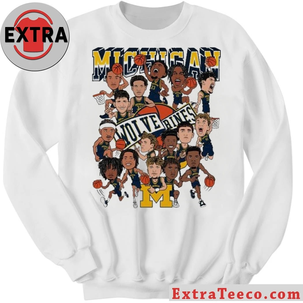 Official Stadium Family Crowd Kids Michigan Caricature Shirt