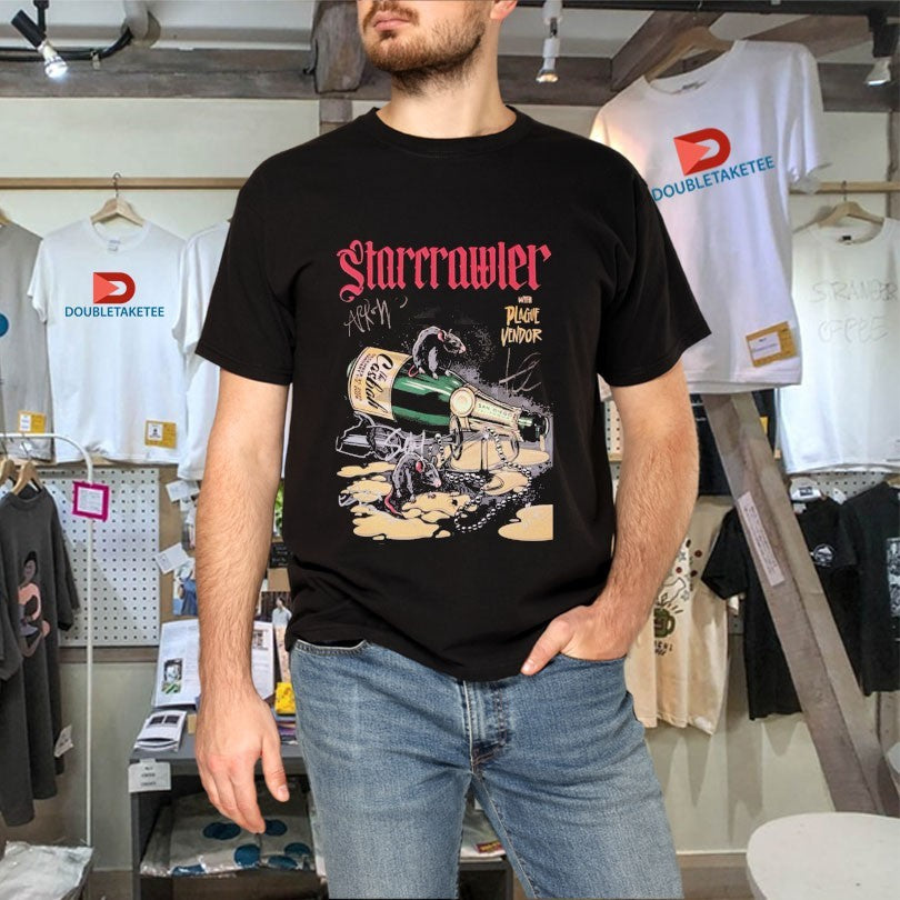 Official Starcrawler Jan 1 2 2026 San Diego, CA Rats Shirts
