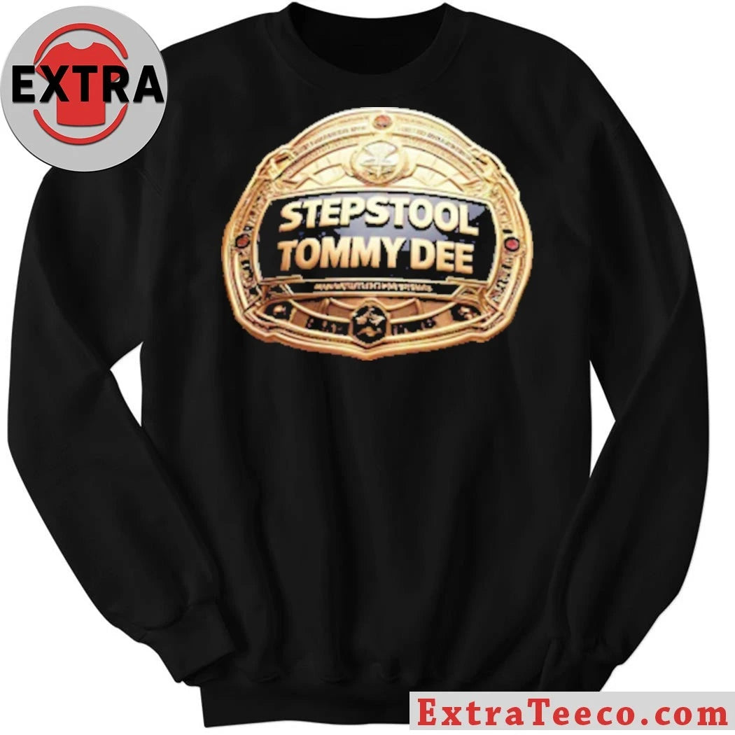 Official Step Stool Tommy Dee Belt Logo T-Shirt