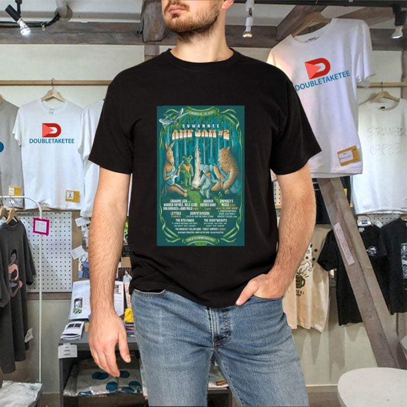 Official Suwannee Amp Jams Live Oak, FL Feb 26-28 2026 Shirts