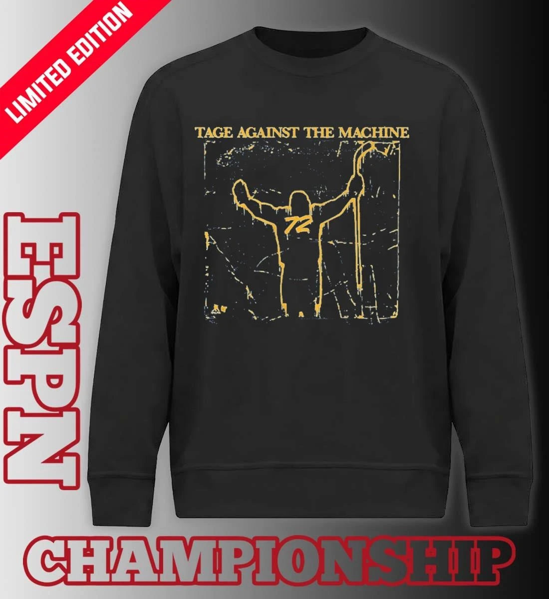 Official Tage Thompson Tage Against the Machine T-Shirt