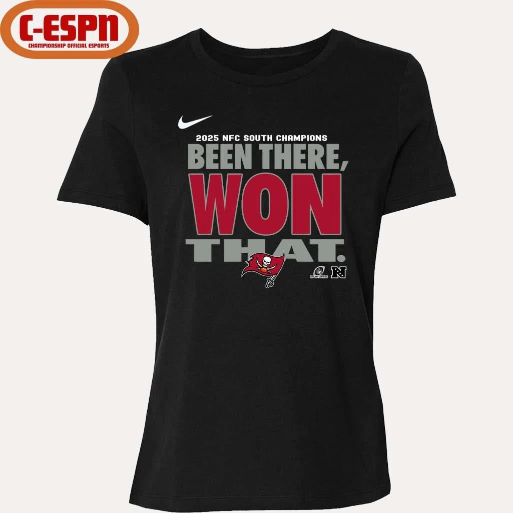 Official Tampa Bay Buccaneers Been There Won That T-Shirt