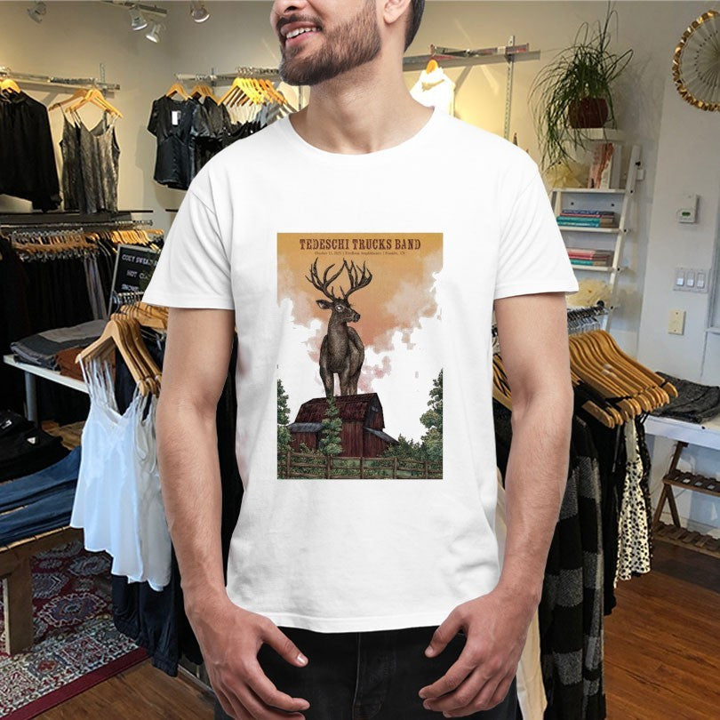 Official Tedeschi Trucks Band Oct 15 2025 Franklin, TN Deer Shirts
