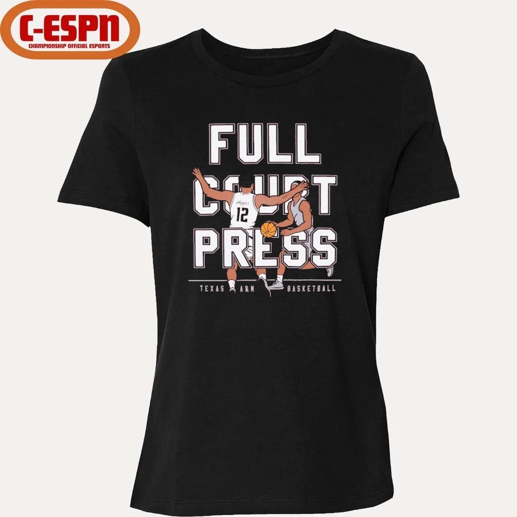 Official Texas A&M Aggies Basketball Full Court Press T-Shirt