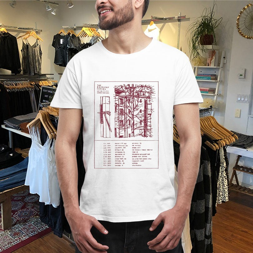 Official The Backseat Lovers US Tour 2023 Summer Shirts