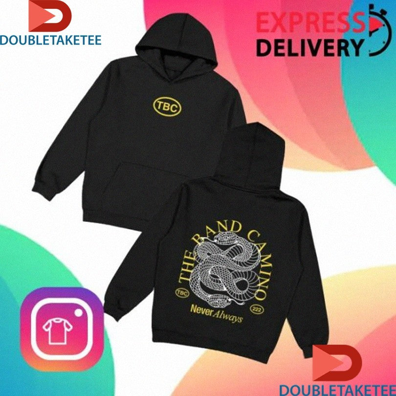 Official The Band Camino Never Always Snake Shirts