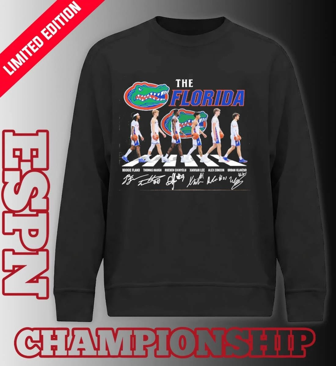 Official The Florida Gators Men’s Basketball Abbey Road Shirt
