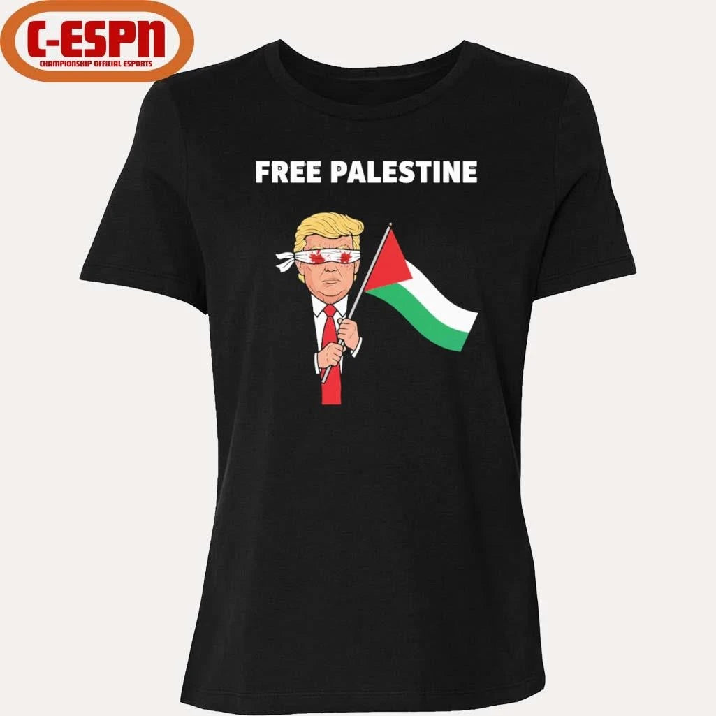 Official Trump Free Palestine Shirt