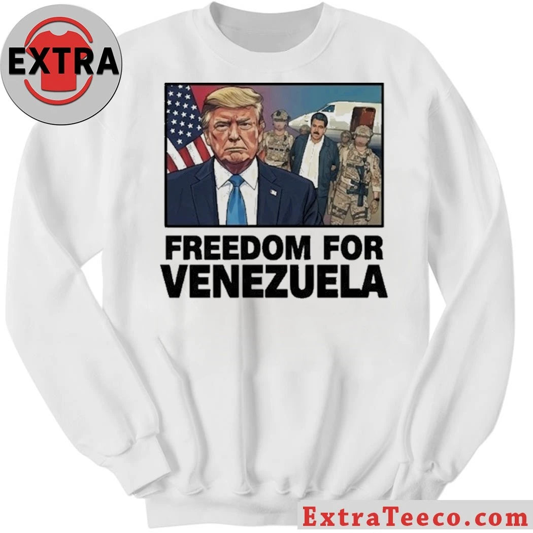 Official Trump Freedom for Venezuela T-Shirt