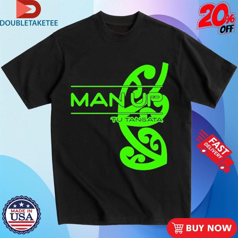 Official Tu Tangata Man Up Neon Shirts