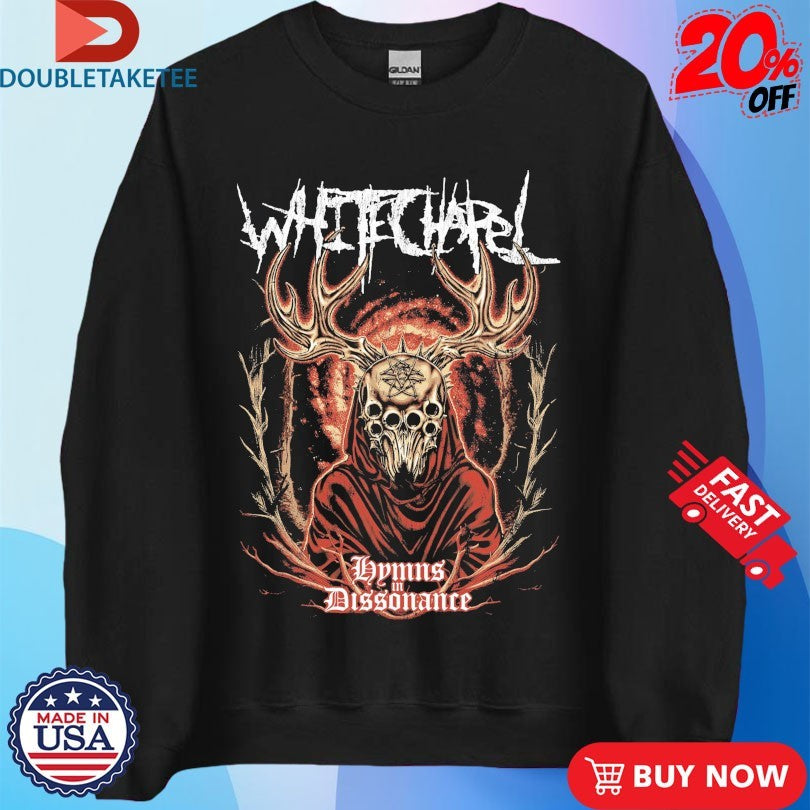 Official Whitechapel Hymns In Dissonance Album Shirts