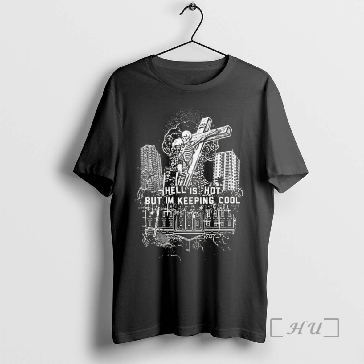 Officials American Nightmare Hell Is Hot But Im Keeping Cool T-Shirts, Hoodie, Sweatshirt