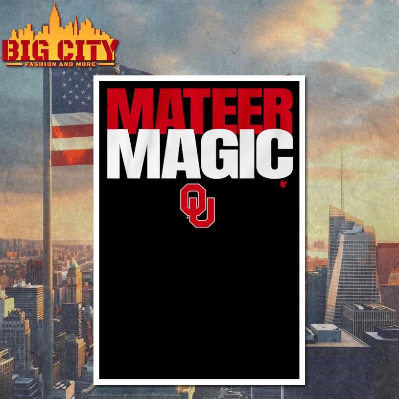 Oklahoma Football John Mateer Magic Shirt