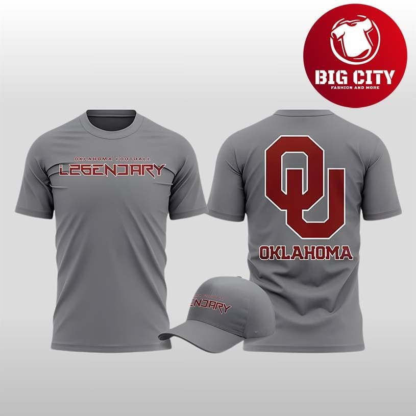Oklahoma Football L26ENDARY 2025 Two Sided Shirt