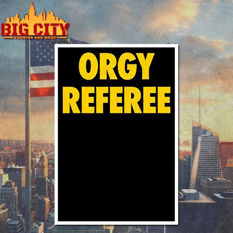 Orgy Referee Black Shirts