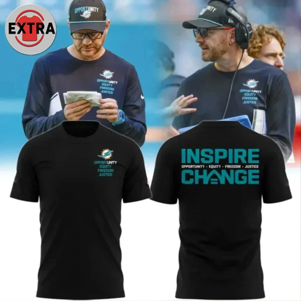 Original Miami Dolphins INSPIRE CHANGE 2025-26 Special Edition Hoodie Shirt