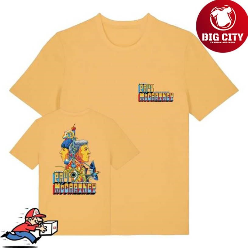 Paul Mccartney Got Back Tulsa Event 2025 New Two Sided Shirt