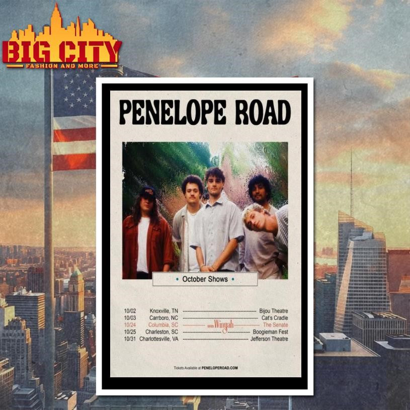 Penelope Road Live Concert Poster Shirt