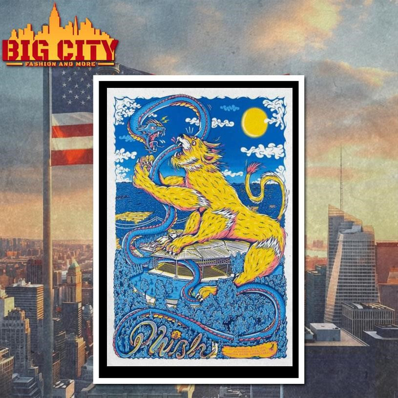 Phish Alpharetta GA Sept 2025 Poster Shirt