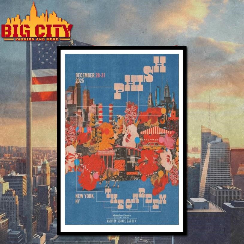 Phish Dec 28-31 2025 New York NY Poster Shirt