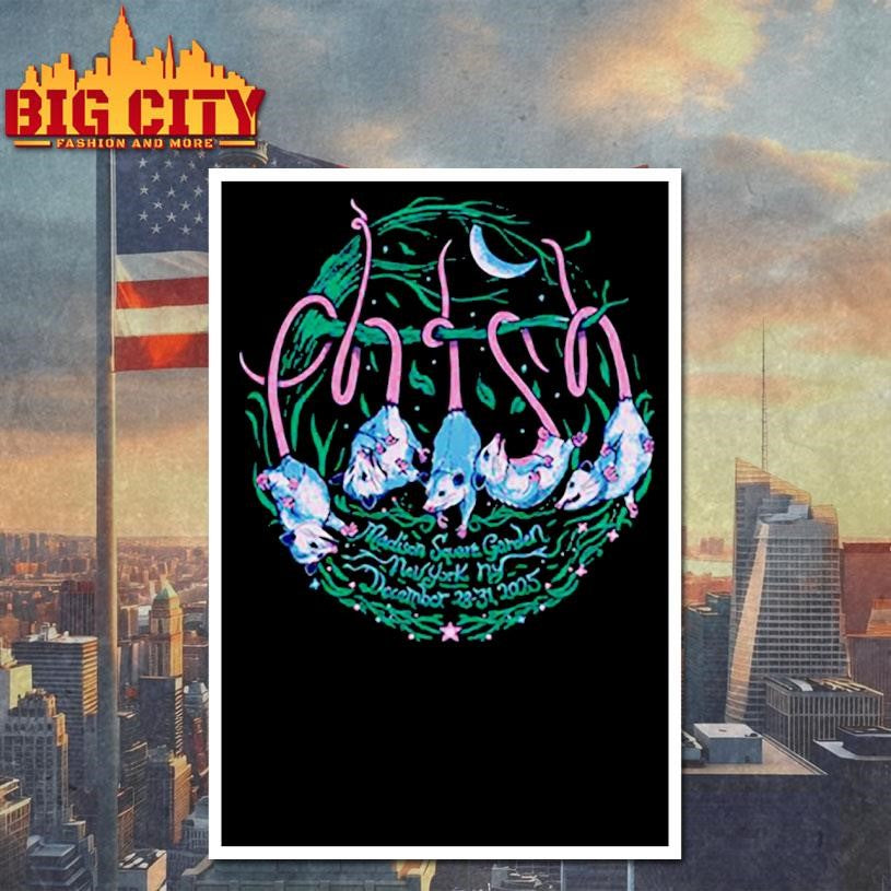 Phish Hangin’ Possum New Year’s Run 2026 Shirt