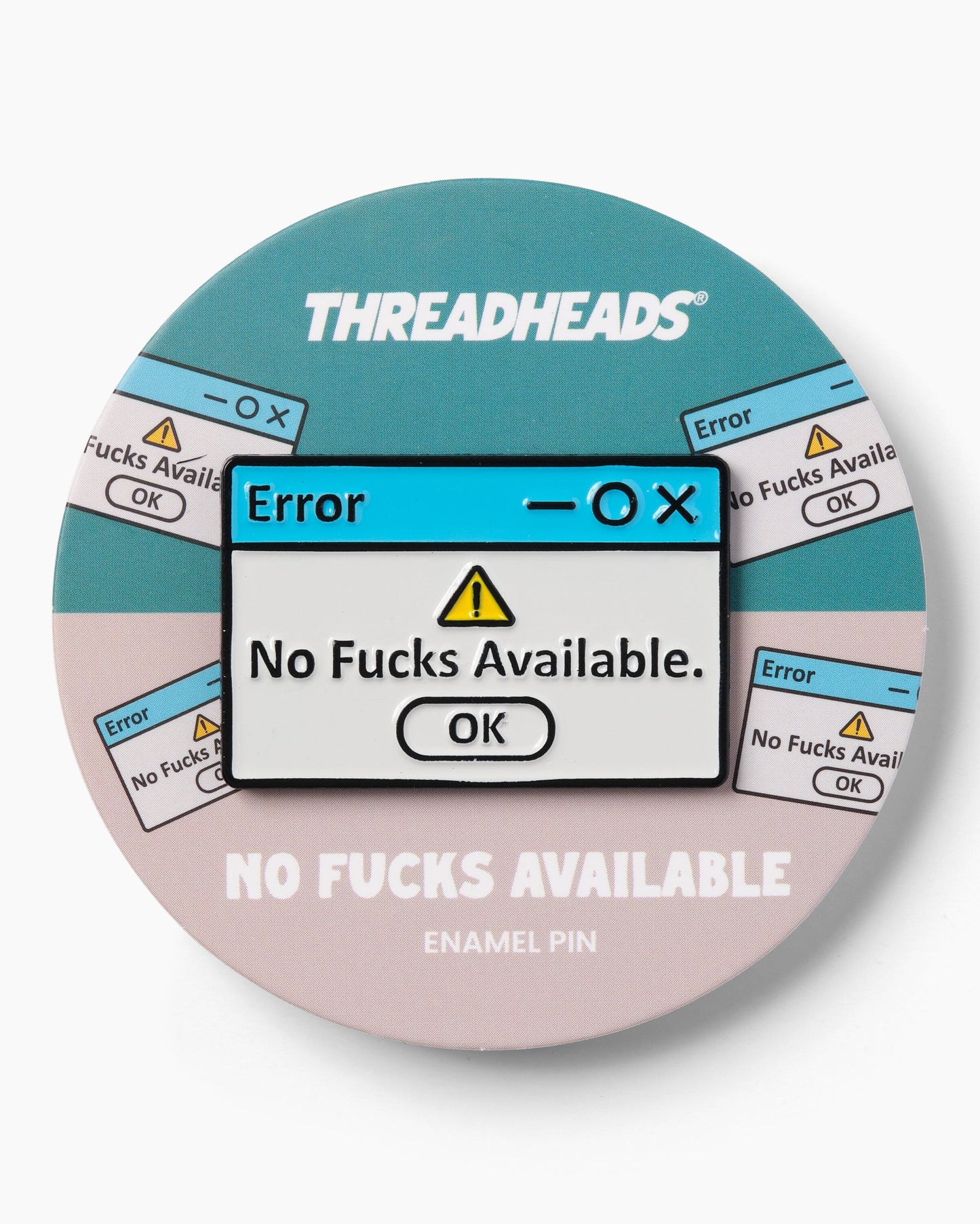 No Fucks Available Enamel Pin