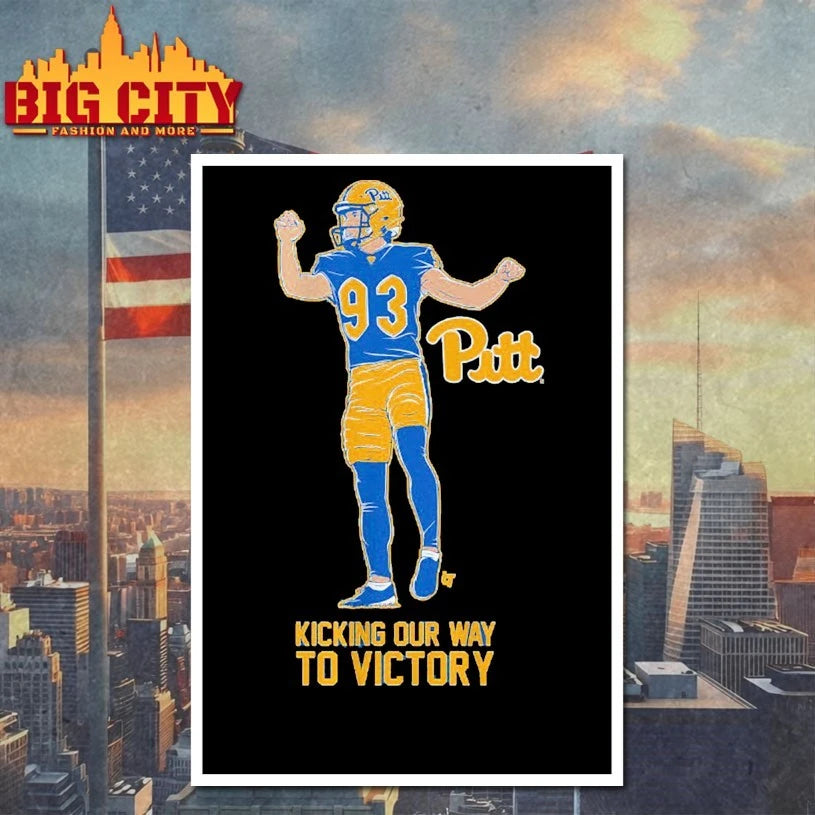Pittsburgh Panthers Trey Butkowski Kicking Our Way to Victory shirt