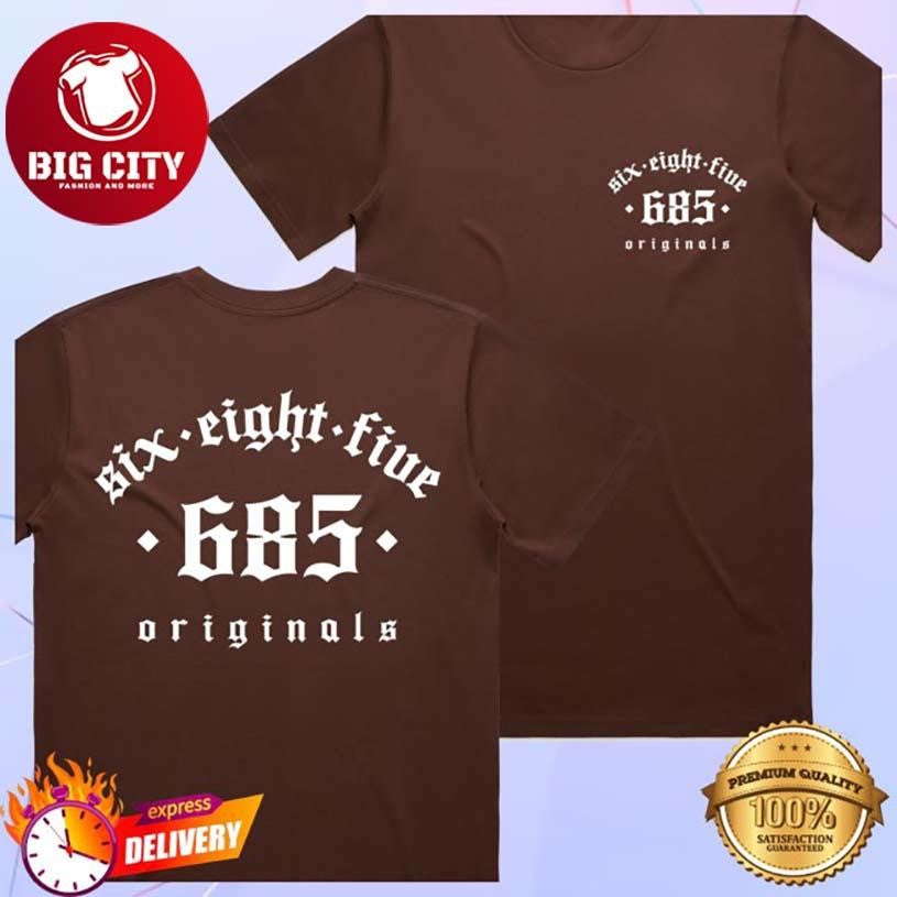 Poetik 685 Store Merch Original 685 Two Sided Shirt