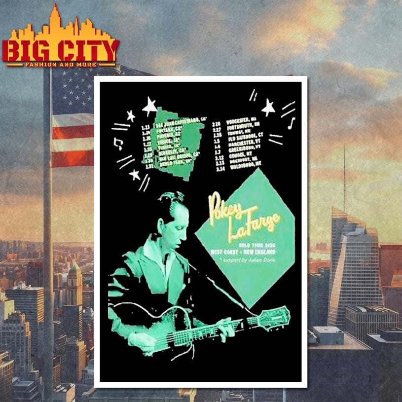 Pokey Lafarge Solo 2026 Tour Shirt