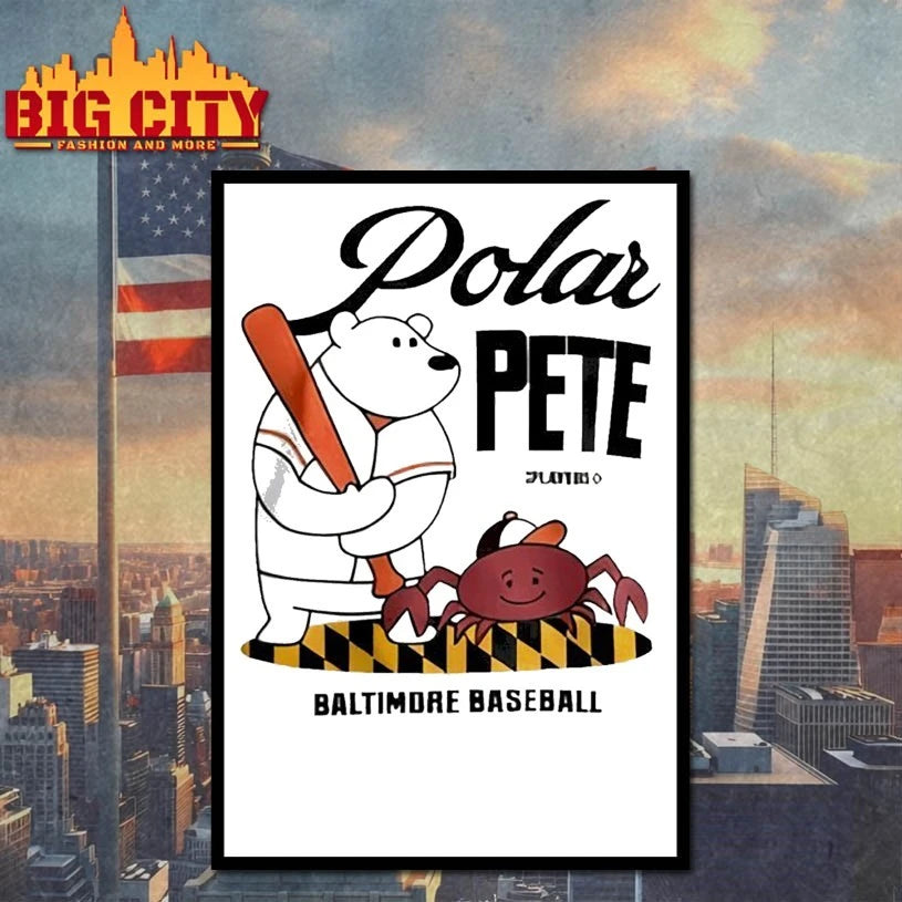 Polar Pete Players Baltimore Baseball shirt